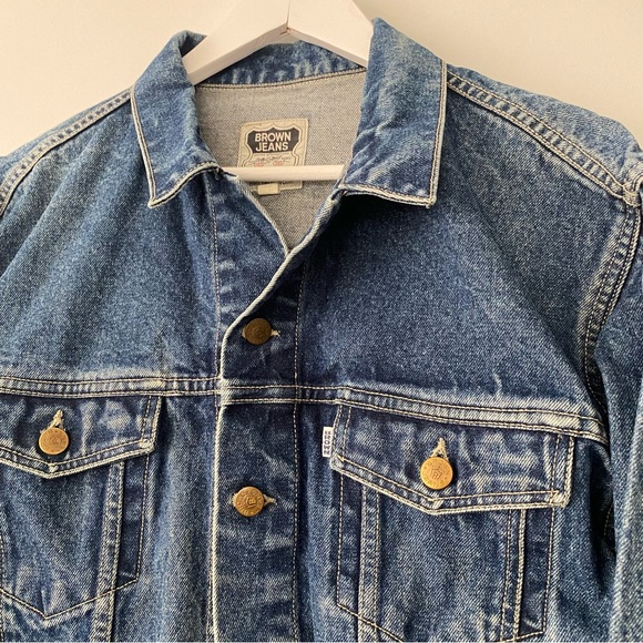 Vintage 90’s oversized denim jacket size m - Picture 3 of 8